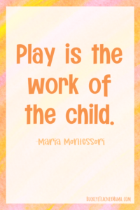 Inspiration for Learning Through Play