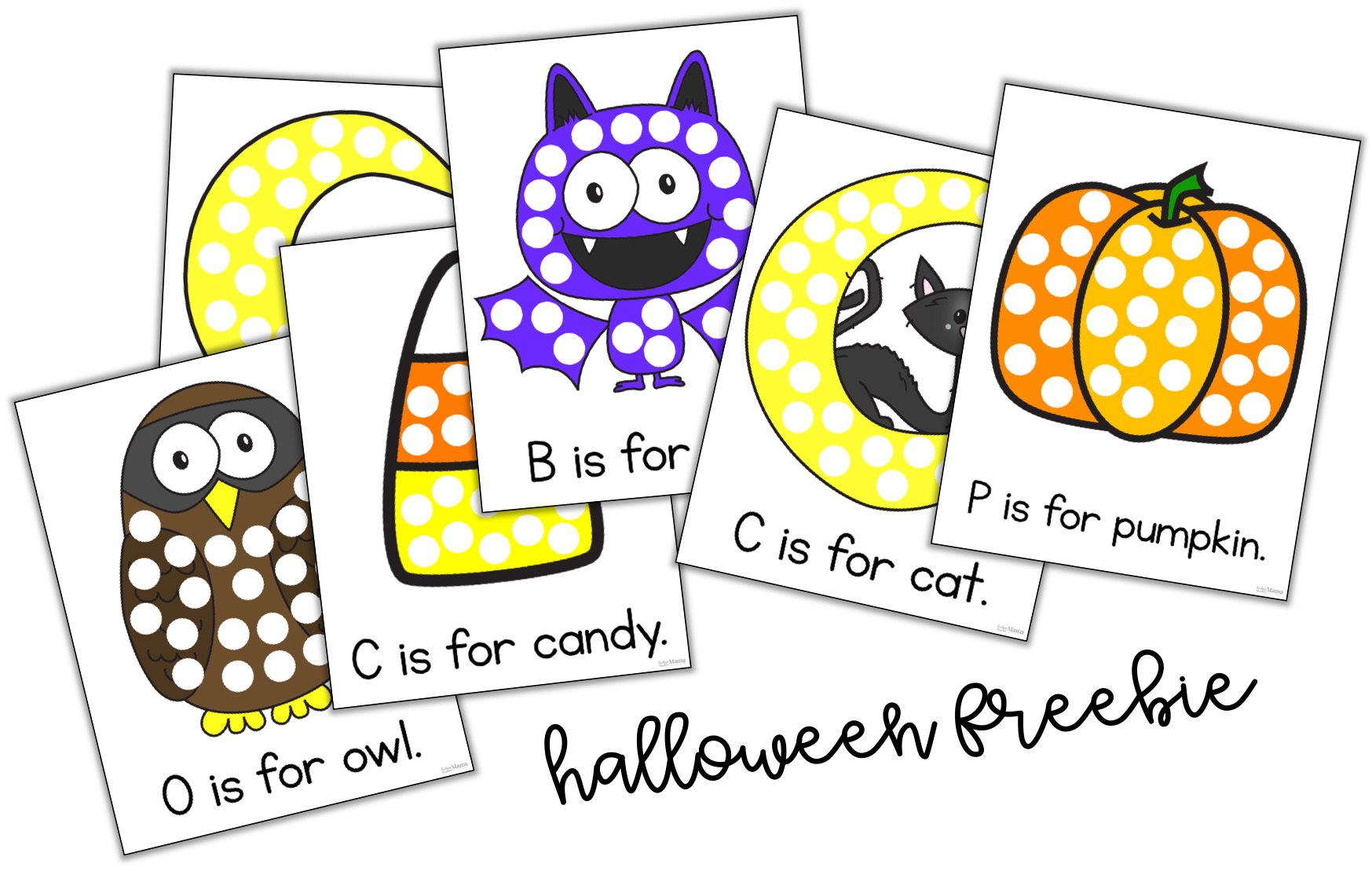 Free Halloween Dot Marker Printables