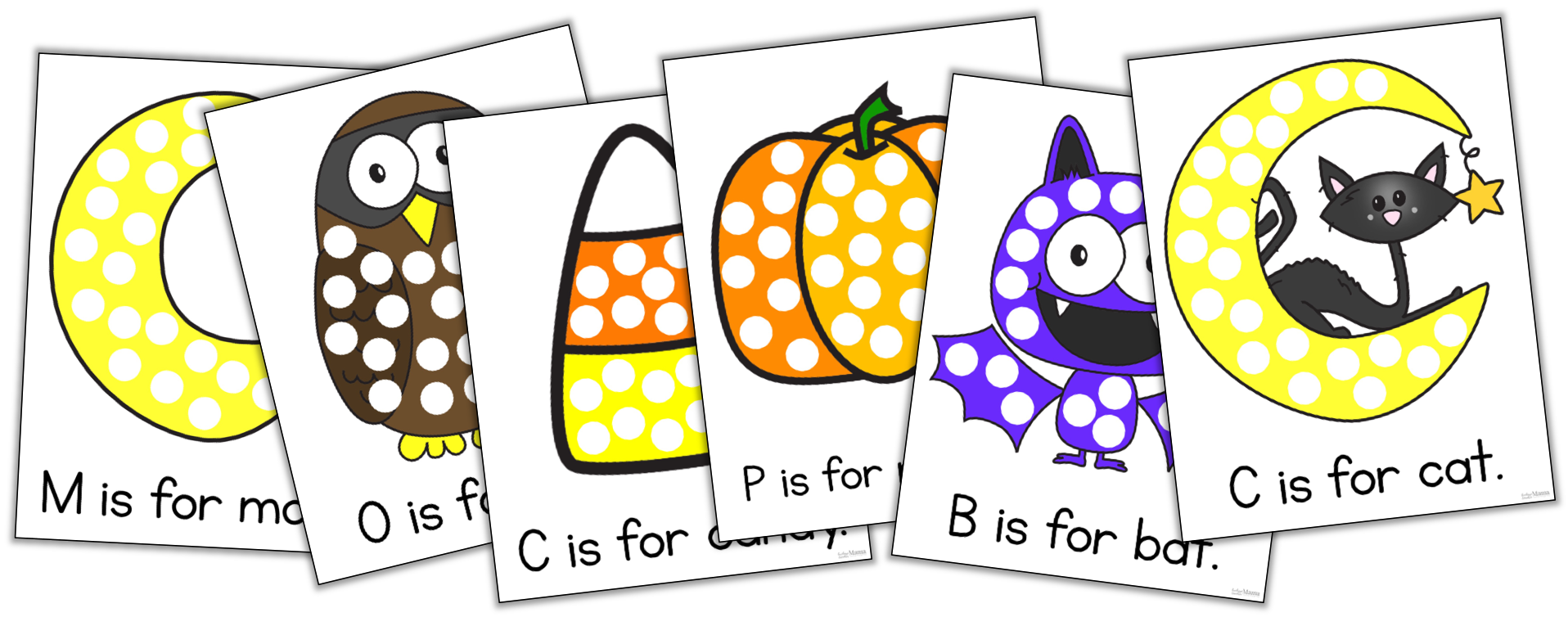 free halloween dot marker printable