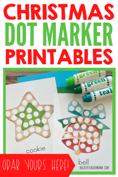 Christmas Dot Marker Printables