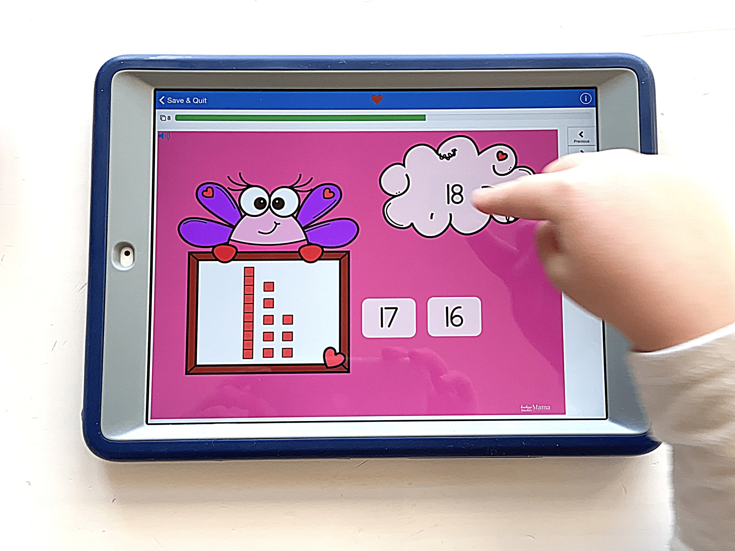 kindergarten distance learning math