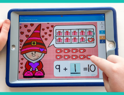 Kindergarten Distance Learning Math Activities for February