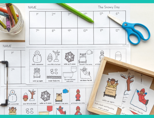 “The Snowy Day” Printable Activities for Kindergarten